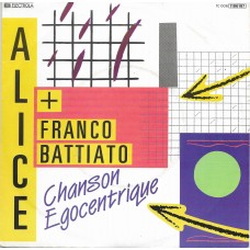 ALICE & FRANCO BATTIATO - Chanson egocentrique